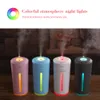 Mini Ultrasonic Air Humidifier Aroma Essential Oil Diffuser Aromatherapy Mist Maker 7Color Portable USB Humidifiers for Home Car B2764895