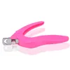 1 PCS False Nail Clipper Acrylic Uv Gel Artificial Fake Manicure Art Tips Cutter,Pink or Black for choice
