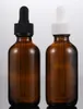 720pcs/lot Amber 30ml Glass Bottles with Dropper 1 OZ Brown Cosmetic Packaging Containers liquid oil bottle