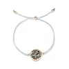 Fashion Druzy charm Bracelets For women Healing crystal Stone String Rope chains Warp Bangle Female DIY Jewelry Gift