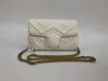Hög Qulity Classic Designer Womens Handväskor Kedjekedjor Composite Tote Pu Leather Clutch Axel Väskor Kvinnlig handväska med plånbok