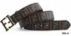 Modebälten Mens kvinna Cowhide Belt Tigher Snake Model Man Womens Högkvalitativa bälten 993212317035