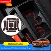 QCBXYYXH Car-Styling Carro Slot Pad Interior Porta Groove Mat Latex Acessórios de Almofada Anti-Slip para Volkswagen VW T-Roc 2018 2019