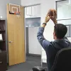 Transparent Sports Children Indoor Mini Basketball Hoop Set Shatterproof Backboard Rebounds With Ball Toy Steel Rim Wall Hanging