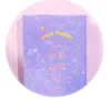 Fleurs de cerisier de l'espace Notes autocollantes Galaxy Planet Notebook Little Book Sticker Set avec Box Tearable Note Étudiants Prix School Party Gift