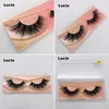 Mink eyelashes 25 styles Selling 1pair lot Real Siberian 3D Full Strip False Eyelash Long Individual Mink Lashes Extension