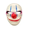 Masques de Clown pour fête de mascarade, masque de Clown effrayant Payday 2, masque Horrible d'halloween, 4 Styles, fête d'halloween, Masks271w