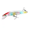 Novo Artificial Loelife Sinking Lure Minnow Laser Crank Baits 10G 28.4cm Bass isca plástico duro jerkbait