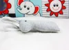 Hurtownie-Baby Cute Soft Animal Plush Hand Grab Zabawki Ratunek Niemowlę Baby Stripes Bunny Educational Prezent Development Toys K361