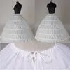 Wit 6 hoepels Petticoat Crinoline Slip Underskirt voor Trouwjurk Bruidsjurk Petticoat Vrouwen Bubble Rok Huwelijk Petticoats