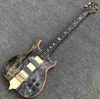 Anpassad Burst Maple Top 4 Strings Neck genom Body Bass Guitar4617509