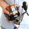 FDDL 5000-9000 Size 12+1 Ball Bearings Big Trolling Fishing Reels Feeder Metal Fishing Reel Carp Molinete Reel Shimano T191015