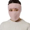 Vinter varm ansiktsmasker män kvinnor fleece balaclava mask skidskydd öron hals varmare cykeljakt masker