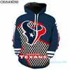 New Cool England ATLANTA BRONCOS Hoodie 3D Print Men/women Hoodies Fashion Sweatshirts Hip Hop Sweatshirt Streetwear XM01