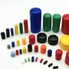 Lastik Caps Akıllı Kapak Tak Kol Vidalı Koruyucu Sızdırmazlık Cap İçinde 2 mm 14mm Siyah veya Kırmızıya Çap