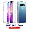 360 Degree Full Cover Clear Shockproof Cases For Iphone 14 Pro Max 13 12 12promax 11 XR XS Samsung S20 S21 S22 S23 S23plus S23ultra Note 20 with Screen Protector