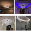 Lâmpadas de pingente 40cm-100 cm anéis fashional moderno lustres lustres para sala de jantar DIY pendurado círculo de iluminação luz interior