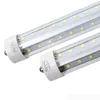 Tubo LED T8 8FT 72w Lampade FA8 a pin singolo 6000K Lampadina fluorescente bianca fredda Sostituzione copertura trasparente Alimentazione a doppio attacco