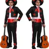 2019 Handmade Bordado Noivo Wear trajes de mariachi Mens Designer Jaquetas 2 Peças Homens Bonitos Blazer Ternos