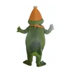 2019 hot sale Adult Green Crocodile Mascot Costume Carnival Festival Commercial Advertising Party Dress With Fan In Head