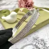 Euro-American Fashion Micro-ornamenten Four-Leaf Clover Lucky Sprankelende Diamond-Studded Star-Beaded Side Armband