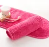 DHL 4018см Супер мягкое полотенце для снятия макияжа Многоразовое полотенце для макияжа Ластик Высококачественные салфетки для снятия макияжа Нет необходимости очищения Oi1607328
