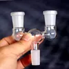 14mm 18mm Male to Twin Female Drop Down dropdown Double adapter Hookahs Glass bong adapter