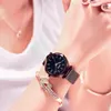 Dom Brand Luxury Women Quartz Horloges Fashion Casual Female Polshipwatch Waterdicht staal Elegant Black Watches Women G1244BK1M9092571