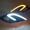 1 ensemble DRL LED antibrouillard feux de jour pour Toyota Camry 2018 2019 XSE SE blanc conduite lumière + jaune clignotant