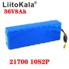 Liitokala 21700 5000mah 36v 12ah 15ah 10ah 8ah battery pack 500w high power battery 42v ebike electric bicycle bms