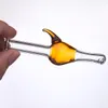 Rundes unterer Banger Nagel Orion Quartz Banger Raucherzubehör mit einer klaren Glaskohlenhydrat -Kappe für Glasbongs Wasserrohre Dab Rigs