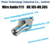 Guida F111 Filo Inferiore 0.10 / 0.15 / 0.20 / 0.25 / 0,30 millimetri per Fanuc A290-8101-X740, A290-8101-X742, A290-8101-X743, A290-8101-X744, A290-8101-X745