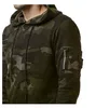 2018 Camouflage Felpe Uomo Felpa Hip Hop Maschio Felpa Con Cappuccio Cerniera Felpa Marca Autunno Inverno Mens Camo Pullover 3XL3378