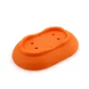Flexibel silikon tvålskålplatta nonslip badrum tvålhållare mode godis färg lagring tvål rack behållare för baddusch db4810189