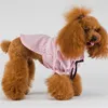 Spring Summer Pasps T Shirty Pet Dog Ruffle Tops Psy Psy Ubrania Akcesoria