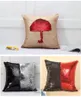 39 Designs Reversible Sequin Pillow Covers Mermaid Pillow Case Glitter Magic 2 colors Changing Sofa Cushion Car Cover Xmas Christmas Gifts