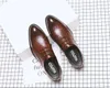 Travail Pointed Business Dress Men's British Wedding Shoes's Shoe's Shoe's haut de gamme en cuir italien G175 824 57777