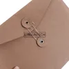 Brown Kraft Paper A5/A4 Document Holder File Storage Bag Pocket Envelope with Storage String Lock Office Supply Pouch LX2124