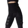 Suor feminino roupas de ginástica feminino esporte wear 50 formadores de cintura alta bunda elevador coxa cinto atlético acessórios cintura support1930716