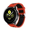 20mm Sport Silikonowy pasek dla Samsung Galaxy Watch Active 42mm Bransoletka Miękki pasek na nadgarstek Wymiana Watchband dla Samsung Gear S2