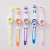 Fashion charmante enfants mignons enfants Soft Rubbery Sport Digital Watch White Stracts Boys Garan Girls Birthday Gift Gifts1199851