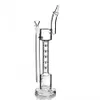 12.2 inchs Tall Glass Bong Hookahs Recycler Dab Rigs Accesorio para fumar Aceite Bongs de agua con un tazón de 14 mm