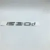 3D Sticker For Bmw F10 F11 E60 E61 520d 523d 525d 528d 530d 535d 540d 550d Emblems Rear Boot Trunk Lid Letters293g