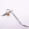 Okuyucu Snitch için Gold Daily Hediye Harry Wing Bookmark Charm Bookmark yer imleri hediyeler