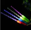 New Styles Novelty Lighting LED Cheer Rave Glow Sticks Acrylic Spiral Flash Wand For Kids Toys Christmas Concert Bar Birthday Part5388434