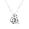 Pretty Dumbbell Necklace Barbell Gym Sport Fitness Weight Necklaces Beautifully Jewelry Sports Belief Power Charm Necklace