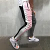 Mode männer Casual Solide Lose Patchwork Farbe Sweatpant Hosen Jogger Baumwolle Jogginghose Hohe qualität hosen jogger männer