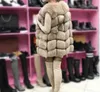 Bayan Kış Faux Kürk Jile Yelek Ceket Ceket Yelek Dış Giyim Jile Kadınlar Sıcak Jile Dış Giyim Uzun Ince Yelek Faux Kürk