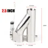 Automobile modified new stainless steel electric control exhaust pipe Variable electronic control Y-type exhaust valve Double valve system