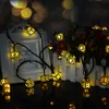 Solar LED-snaren Licht Engels Alfabet LED Streep Fairy Lights Garden Holiday Lighting Outdoor Waterdichte Kerst Courtyard Decoratie L